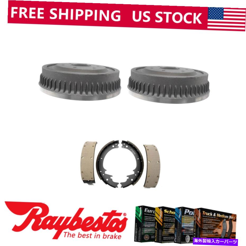 Brake Drum 1974年から1975年のジープJ20のリアキットブレーキドラム＆ブレーキシューズ - レイベスト Rear Kit Brake Drums & Brake Shoes For 1974-1975 Jeep J20 - Raybestos【並行輸入品】