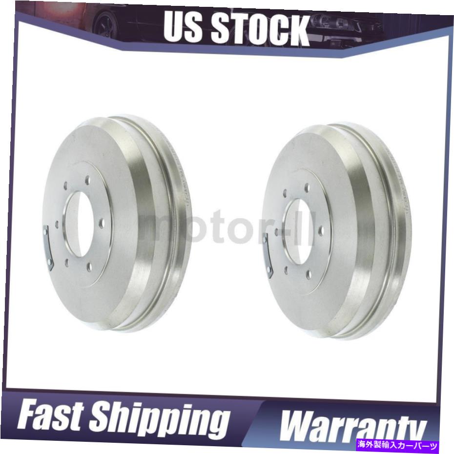 Brake Drum 1998年から1999年のホンダの中心部2倍リアブレーキドラム Centric Parts 2X Rear Brake Drum For 1998-1999 Honda【並行輸入品】