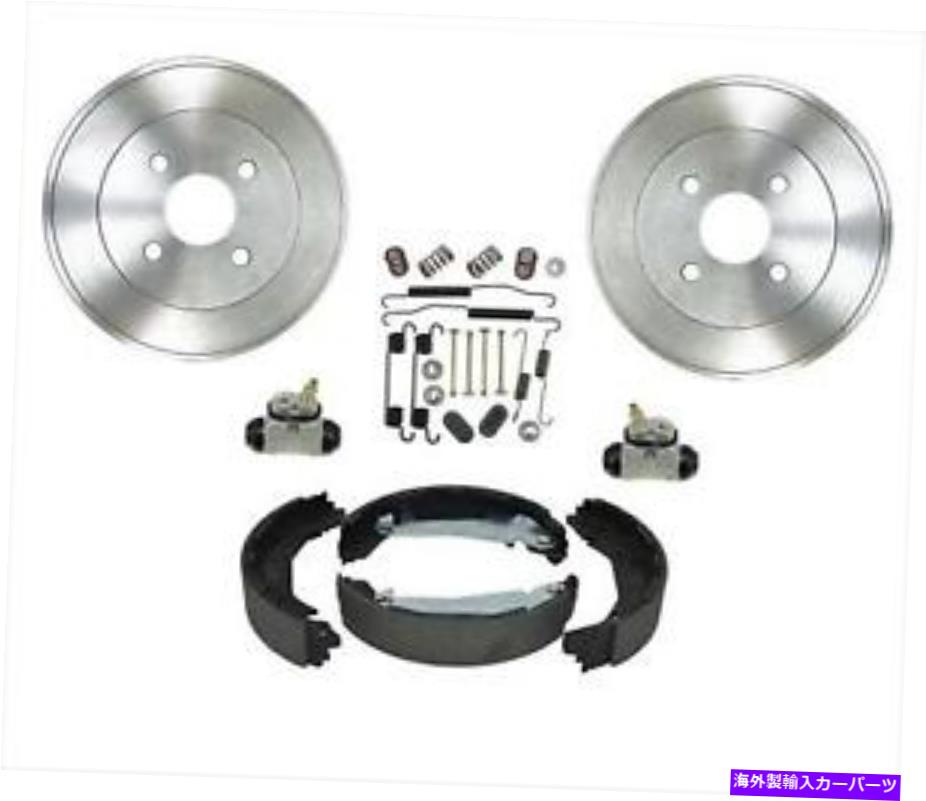 Brake Drum ドラムブレーキシューズホイールシリンダーシボレーコバルト用スプリング2.2L 09-10 4ボルト Drums Brake Shoes Wheel Cylinders Springs for Chevrolet Cobalt 2.2L 09-10 4 Bolt【並行輸入品】