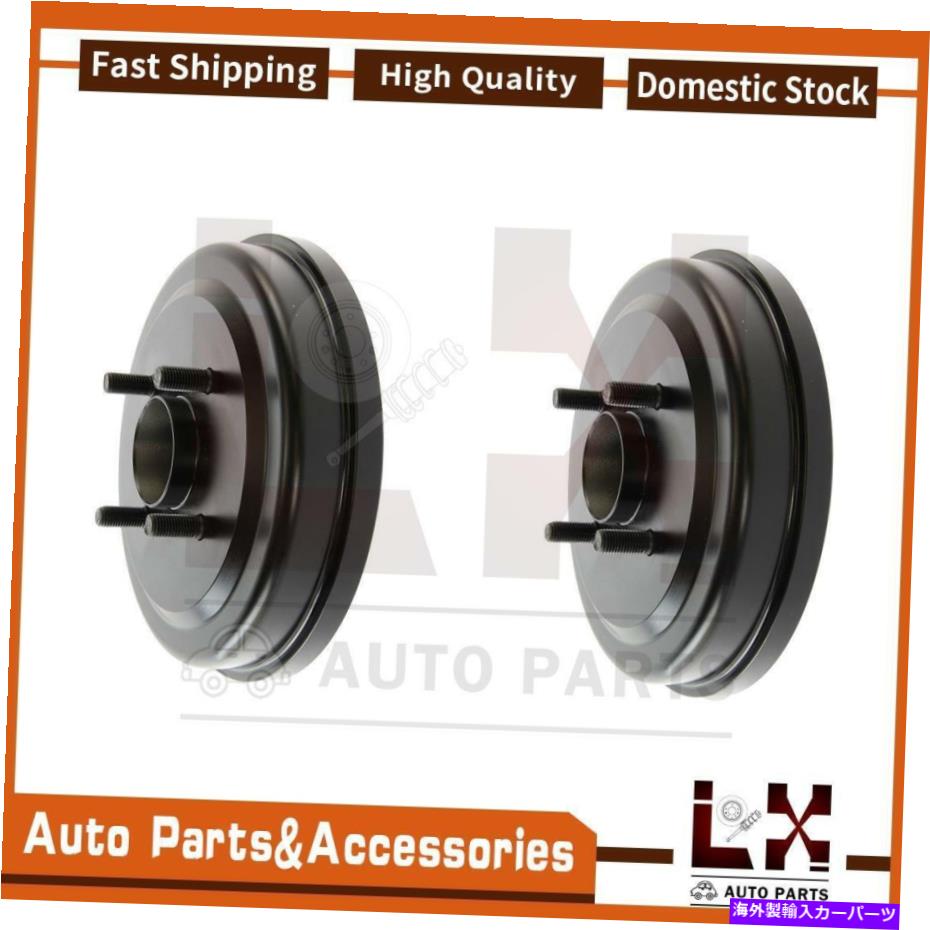 Brake Drum 2PCS中心部品ブレーキドラムリアフィットアベオシボレー2004-2006 2PCS Centric Parts Brake Drum Rear Fits Aveo Chevrolet 2004-2006【並行輸入品】