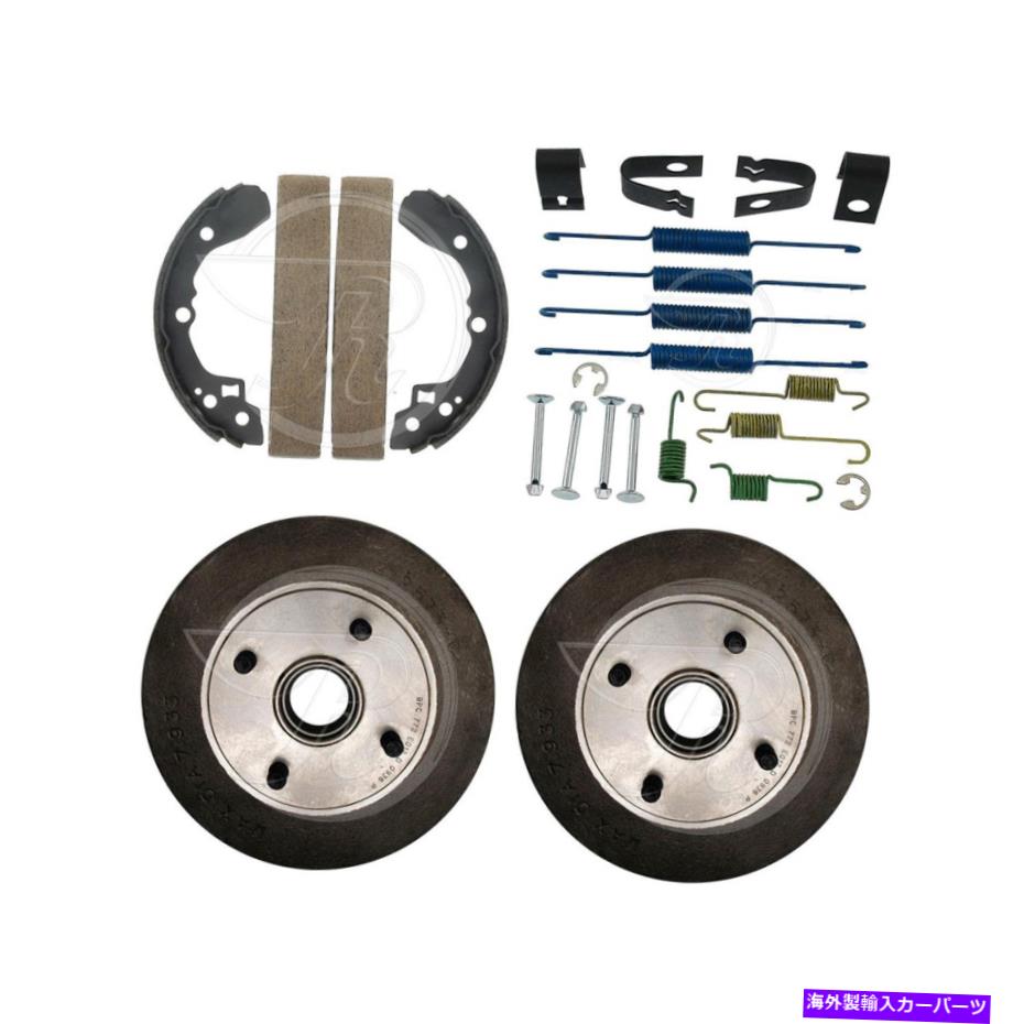 Brake Drum 2003年から2005年までのリアキットブレーキドラム&ブレーキシューズハードウェアキットKia Rio -Raybestos Rear Kit Brake Drums & Brake Shoes Hardware Kit For 2003-2005 Kia Rio -Raybestos【並行輸入品】