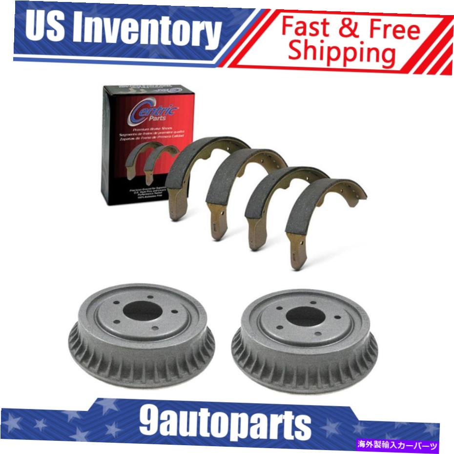 Brake Drum 1987-1989シボレーアストロリアブレーキドラム＆ブレーキシューズキット For 1987-1989 Chevrolet Astro Rear Brake Drums & Brake Shoes Kit【並行輸入品】