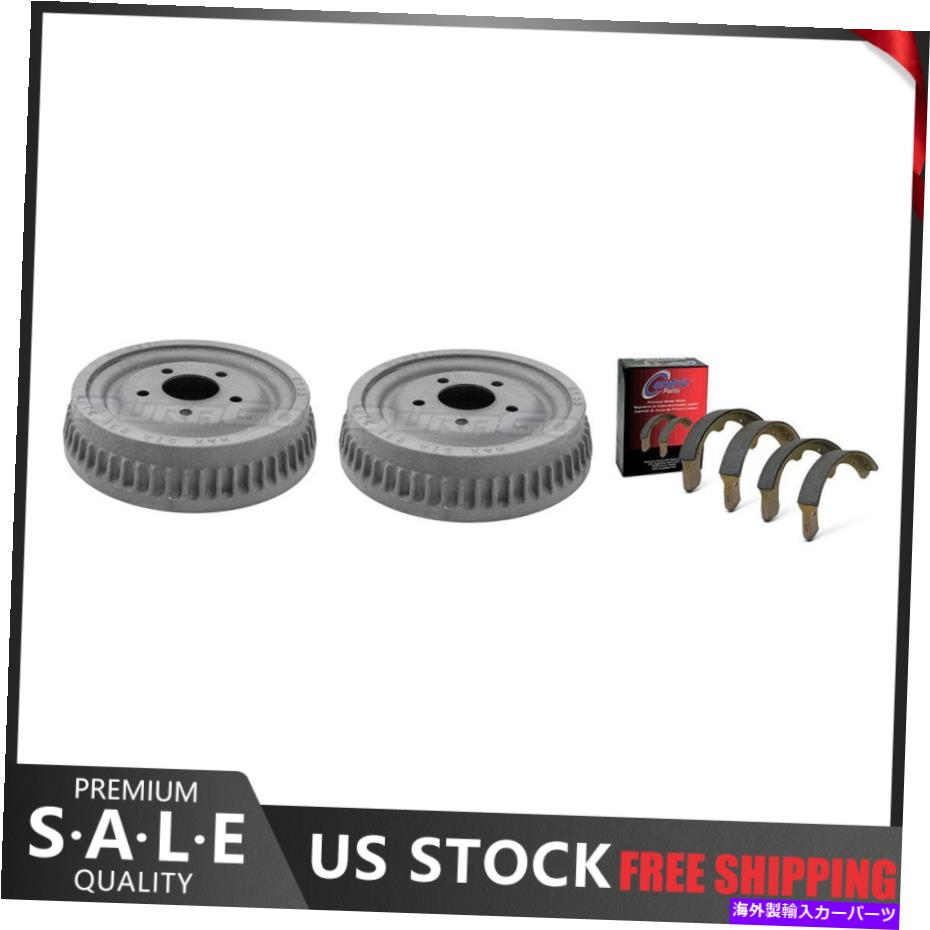 Brake Drum 1989-1992フォードサンダーバードリアキットブレーキドラム＆ブレーキシューズ Fits 1989-1992 Ford Thunderbird Rear Kit Brake Drums & Brake Shoes【並行輸入品】