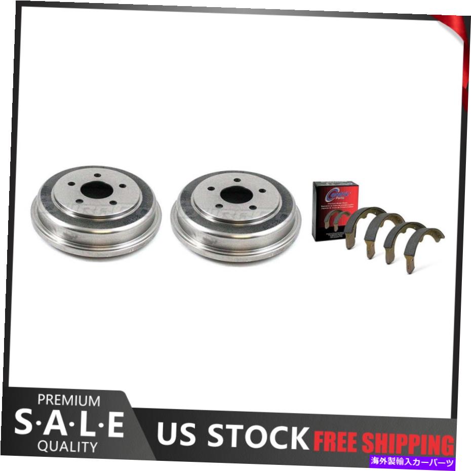 Brake Drum 2006シボレーマリブリアキットブレーキドラム＆ブレーキシューズ Fits 2006 Chevrolet Malibu Rear Kit Brake Drums & Brake Shoes【並行輸入品】