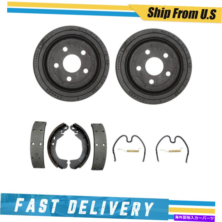 Brake Drum シボレーキャバリエ用のリアドラムブレーキシューズ＆ハードウェアスプリングキット1998-2000 Rear Drums Brake Shoes & Hardware Spring Kit for Chevrolet Cavalier 1998-2000【並行輸入品】 52,668円