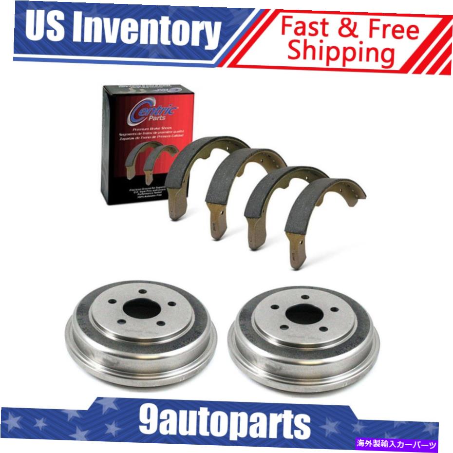 Brake Drum 2006年シボレーマリブリアブレーキドラム＆ブレーキシューズキット For 2006 Chevrolet Malibu Rear Brake Drums & Brake Shoes Kit【並行輸入品】