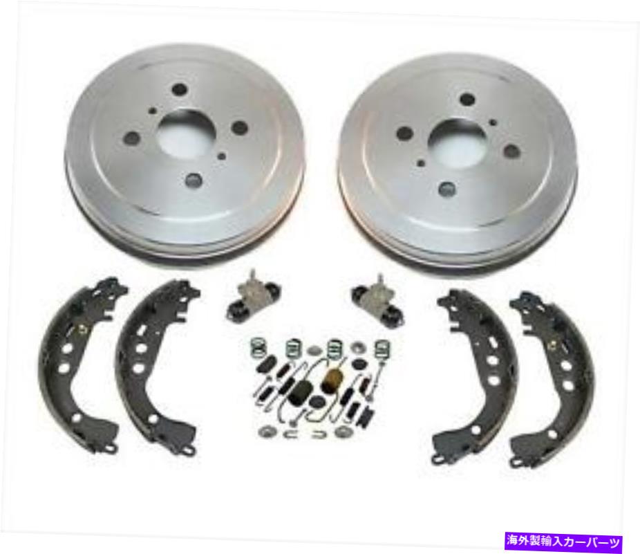 Brake Drum 2004-2006 SCION XAリアブレーキドラムブレーキシューズホイールシリンダー＆スプリング Fits 2004-2006 Scion XA Rear Brake Drums Brake Shoes Wheel Cylinders & Springs【並行輸入品】