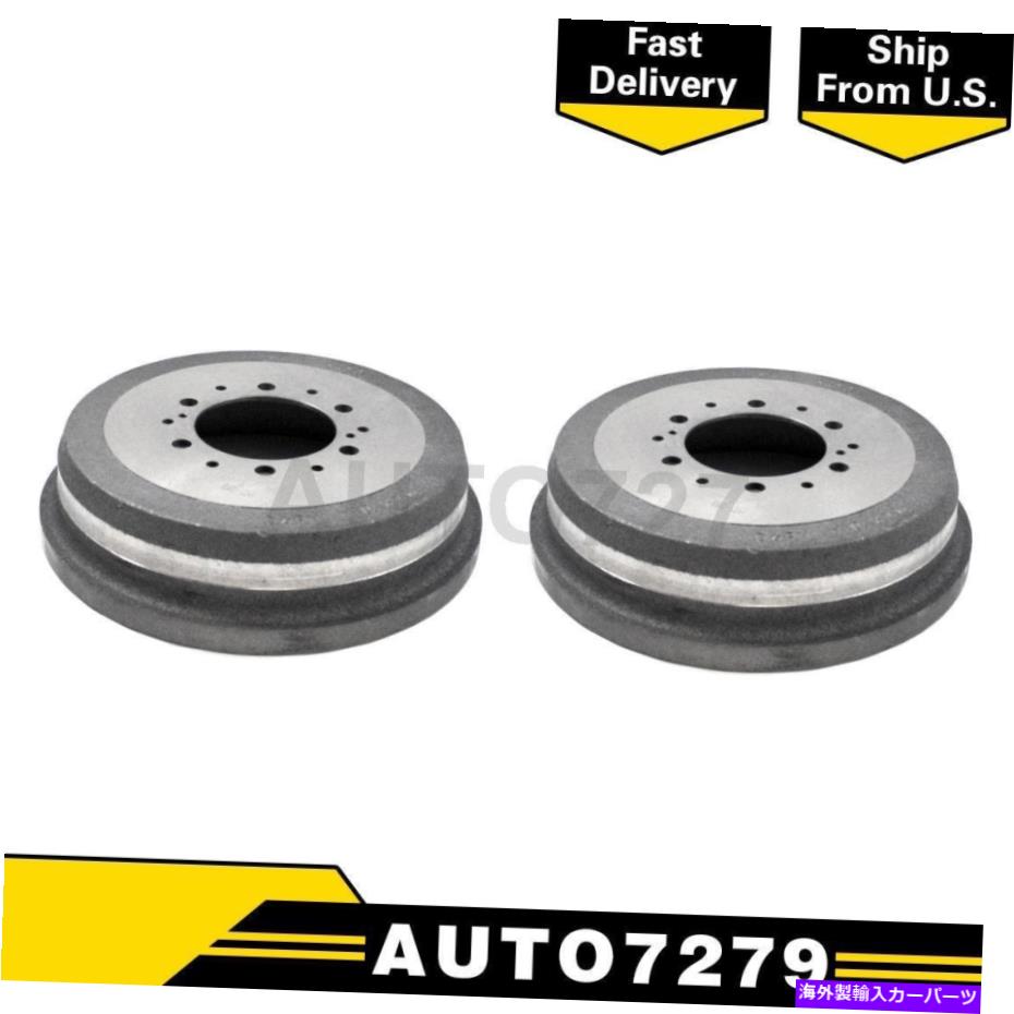 Brake Drum トヨタ4runner用のデュラゴリア2PCSブレーキドラム DuraGo Rear 2PCS Brake Drum For Toyota 4Runner【並行輸入品】