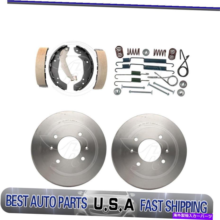 Brake Drum 2002年のKia Optima Raybestosのリアドラムブレーキシューズ調整スプリングキット Rear drum brakes shoes adjusting spring kit For 2002 Kia Optima Raybestos【並行輸入品】