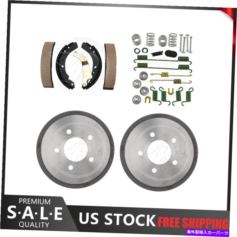 Brake Drum 1996年から1997年のリアキットブレーキドラム＆ブレーキシューズハードウェアキットChrysler Intrepid Rear Kit Brake Drums & Brake Shoes Hardware Kit For 1996-1997 Chrysler Intrepid【並行輸入品】