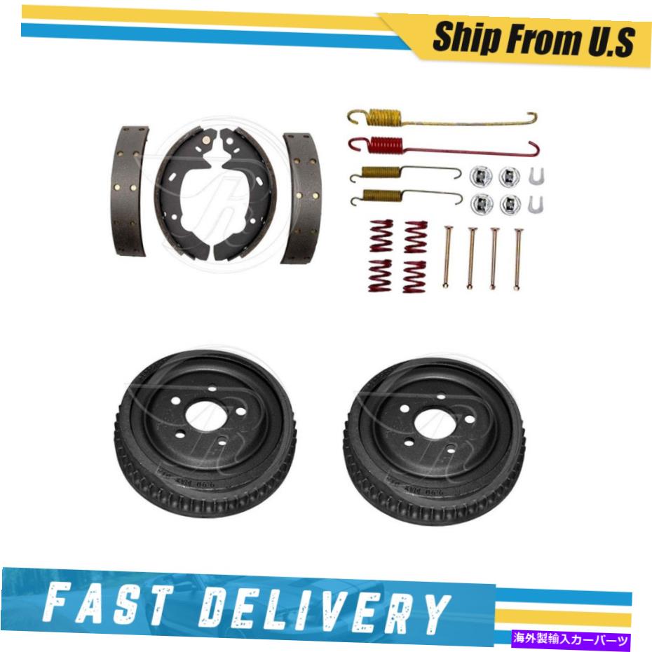 Brake Drum フォードトーラス用のリアドラムブレーキシューズ＆ハードウェアスプリングキット1989-1990 9 \