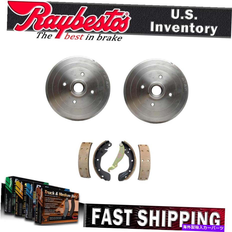 Brake Drum 1999年のリアキットブレーキドラム＆ブレーキシューズ2001 2002 Daewoo Lanos -Raybestos Rear Kit Brake Drums & Brake Shoes For 1999 2001 2002 Daewoo Lanos - Raybestos【並行輸入品】