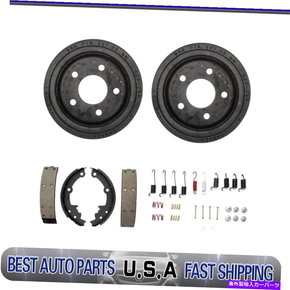 Brake Drum 1990年から1991年のビュイックセンチュリーのリアドラムブレーキシューズ調整スプリングキット Rear drum brakes shoes adjusting spring kit For 1990-1991 Buick Century【並行輸入品】