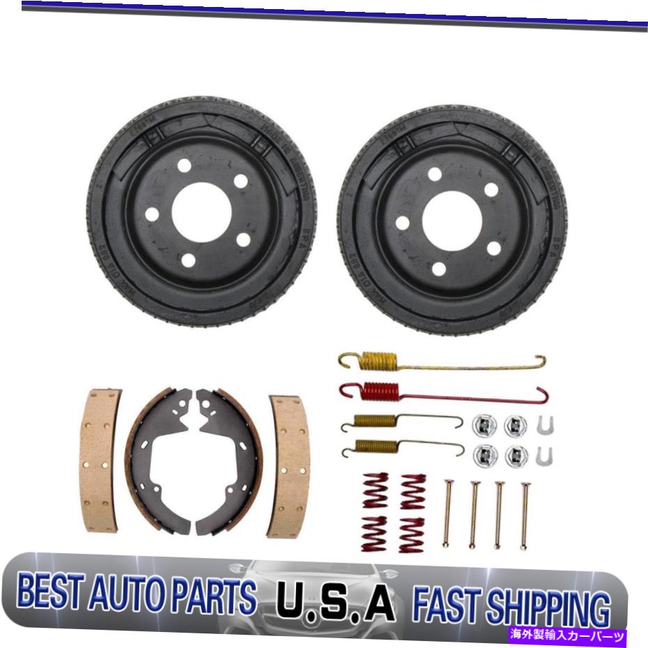 Brake Drum リアドラムブレーキシューズフォードトーラス1989 1990のスプリングキット調整 Rear drum brakes shoes adjusting spring kit For Ford Taurus 1989 1990【並行輸入品】