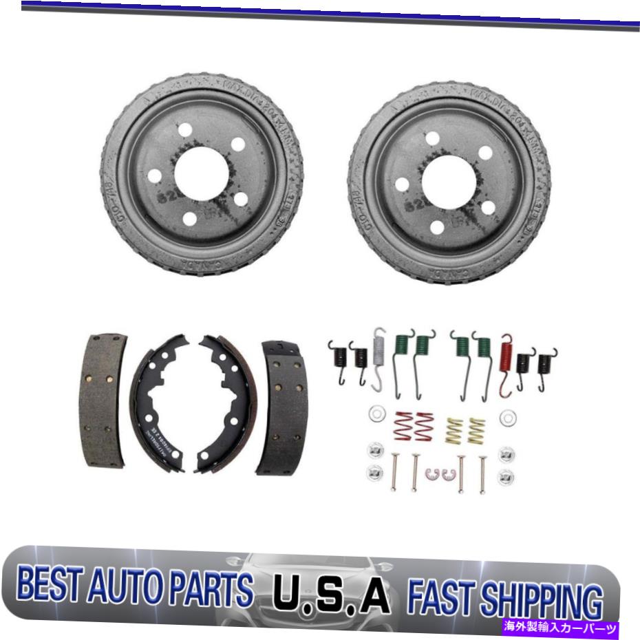 Brake Drum 1985年のシボレー引用のためのリアドラムブレーキシューズ調整スプリングキットII Rear drum brakes shoes adjusting spring kit For 1985 Chevrolet Citation II【並行輸入品】