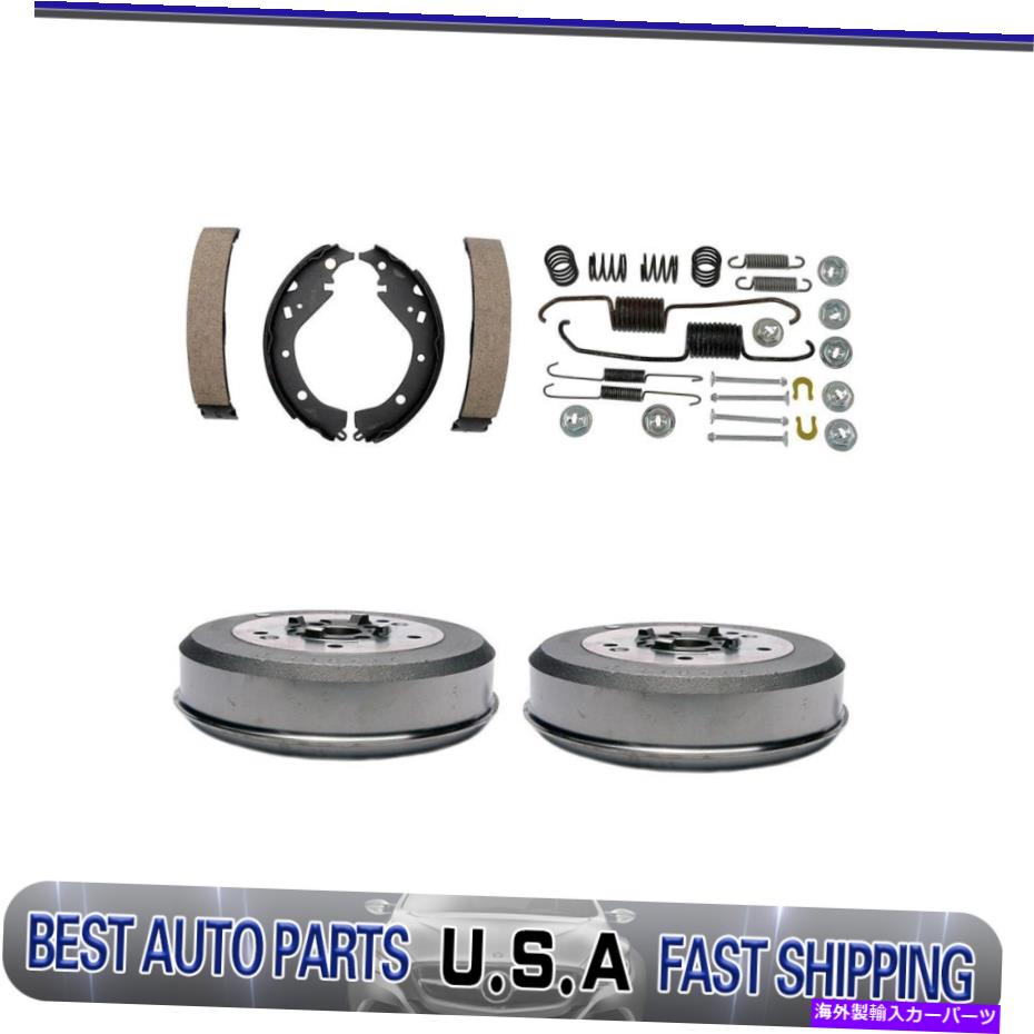 Brake Drum 2003年から2006年のトヨタマトリックスのリアドラムブレーキシューズ調整スプリングキット Rear drum brakes shoes adjusting spring kit For 2003-2006 Toyota Matrix【並行輸入品】