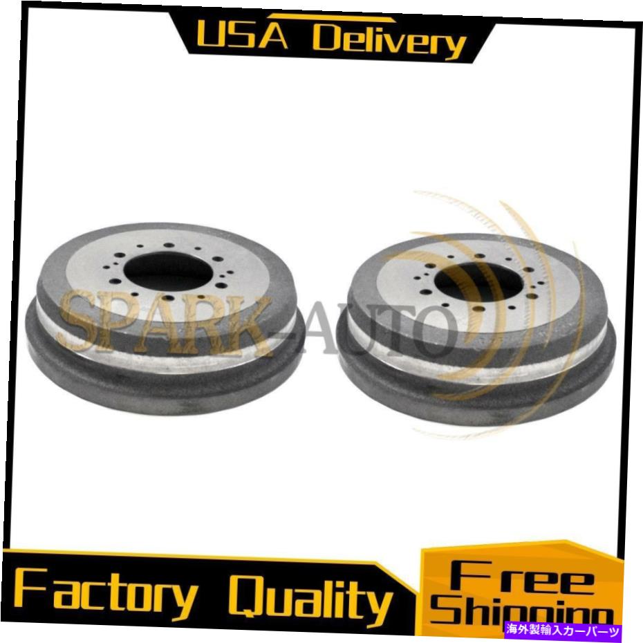 Brake Drum デュラゴブレーキドラムリアフィット2004-2009 TOYOTA HILUX_2/LOT DuraGo Brake Drum Rear fits 2004-2009 Toyota Hilux_2/lot【並行輸入品】