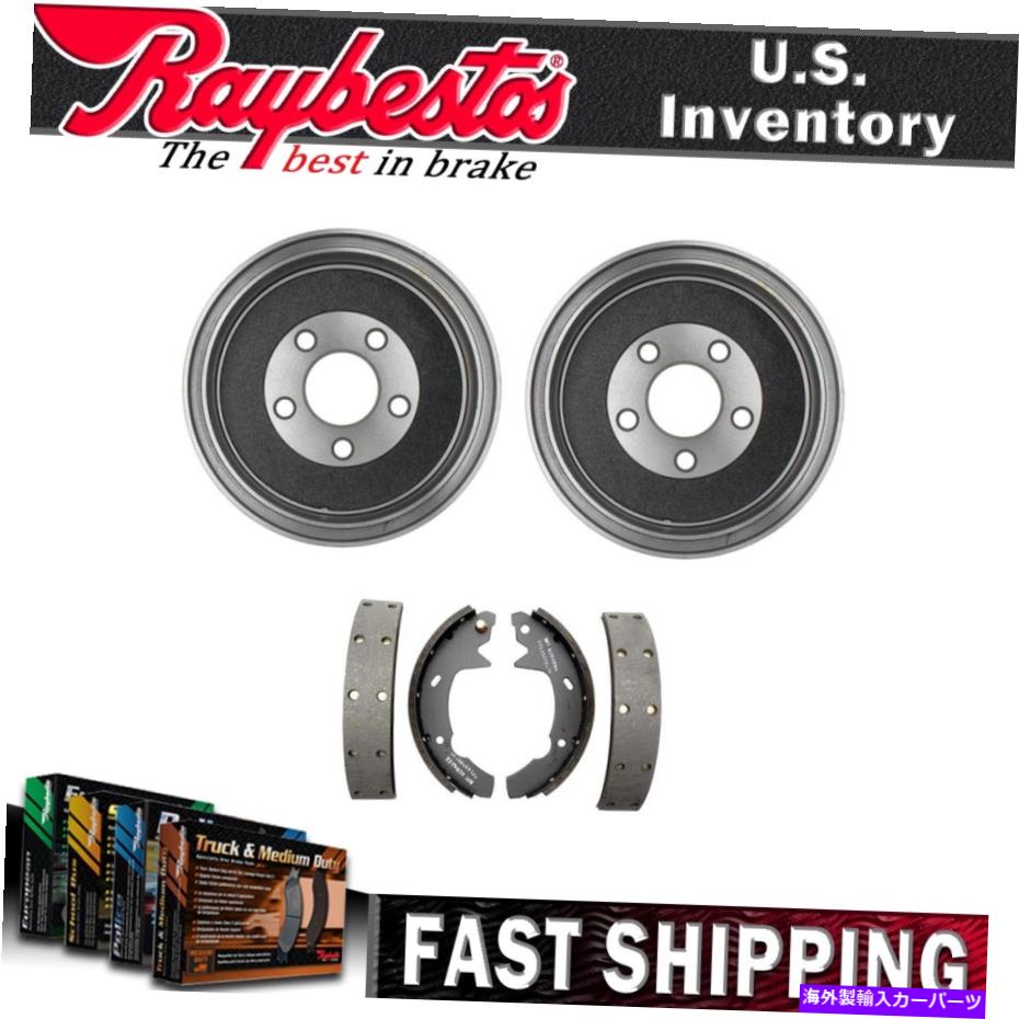 Brake Drum 2001年から2007年のフォードタウルスのレイベストリアキットブレーキドラム＆ブレーキシューズ Raybestos Rear Kit Brake Drums & Brake Shoes For 2001-2007 Ford Taurus【並行輸入品】