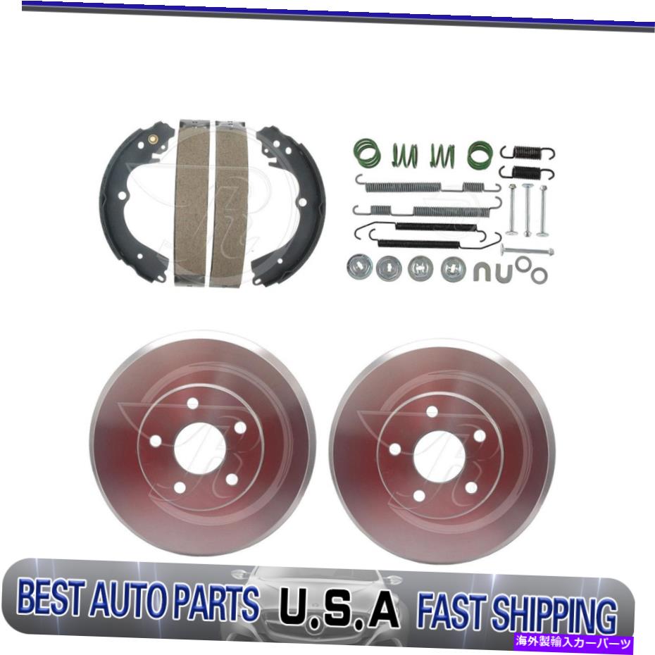 Brake Drum リアドラムブレーキシューズ2000-2001スバルのレガシーのためのスプリングキットの調整 Rear drum brakes shoes adjusting spring kit For 2000-2001 Subaru Legacy【並行輸入品】