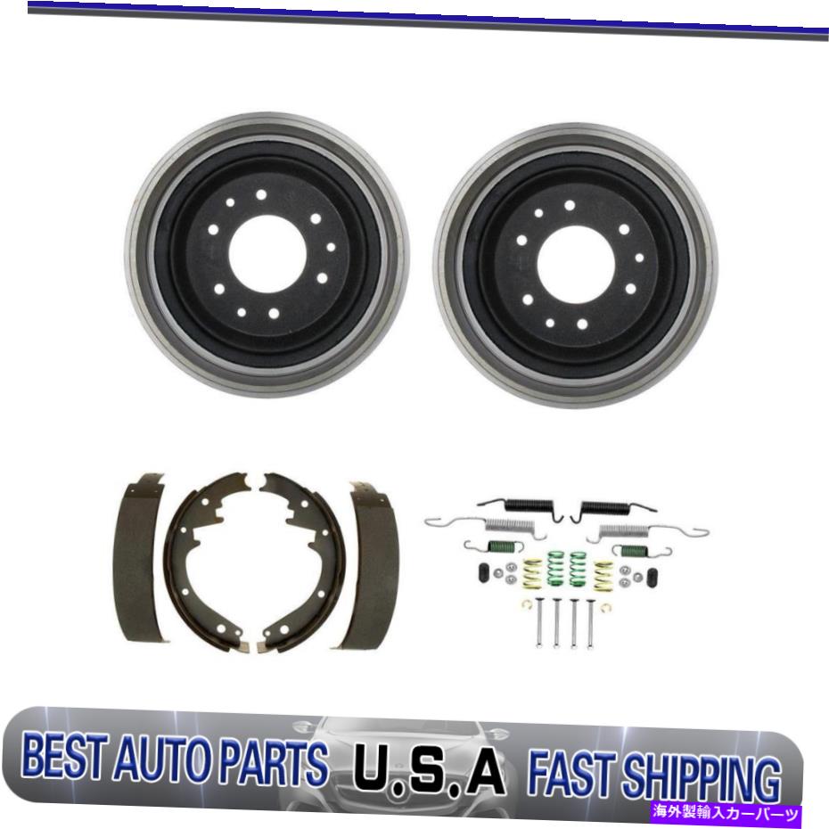 Brake Drum 1964-1966 GMC郊外のリアドラムブレーキシューズ調整スプリングキット Rear drum brakes shoes adjusting spring kit For 1964-1966 GMC Suburban【並行輸入品】