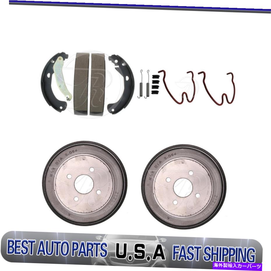 Brake Drum リアドラムブレーキシューズ調整スプリングキットフィット2005-2006ポンティアック追跡 Rear drum brakes shoes adjusting spring kit Fits 2005-2006 Pontiac Pursuit【並行輸入品】