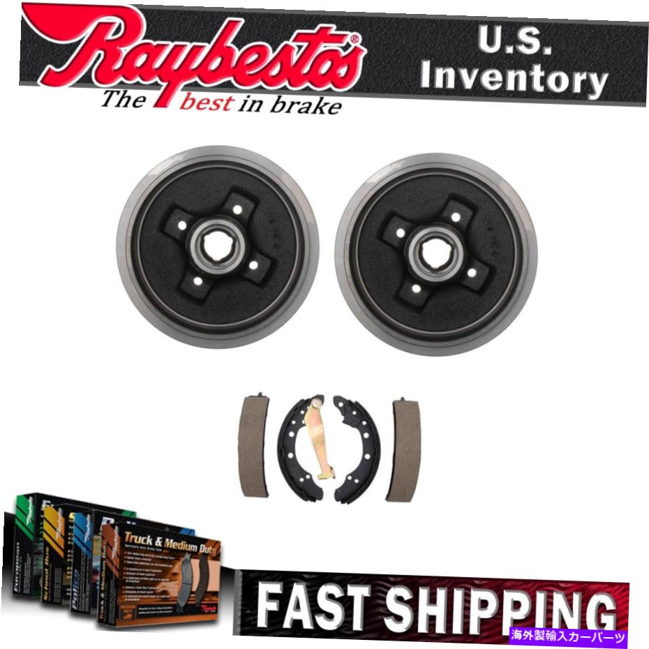 Brake Drum 4000 1987 1986 1985 1984のレイベストリアキットブレーキドラム＆ブレーキシューズ Raybestos Rear Kit Brake Drums & Brake Shoes For 4000 1987 1986 1985 1984【並行輸入品】