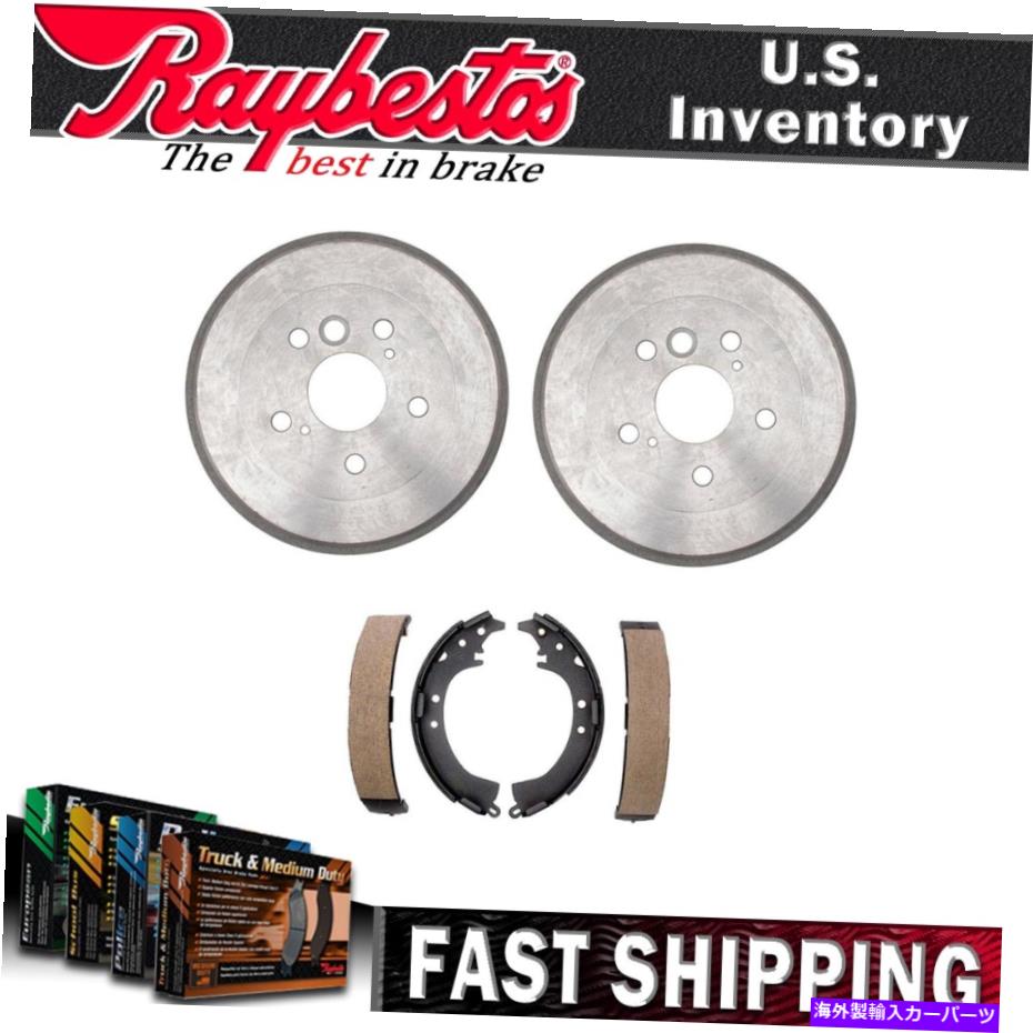 Brake Drum Raybestos Rear Kit Brake Drums＆Brake Shoes for Toyota Camry 2003 2002 2001 Raybestos Rear Kit Brake Drums & Brake Shoes For Toyota Camry 2003 2002 2001【並行輸入品】