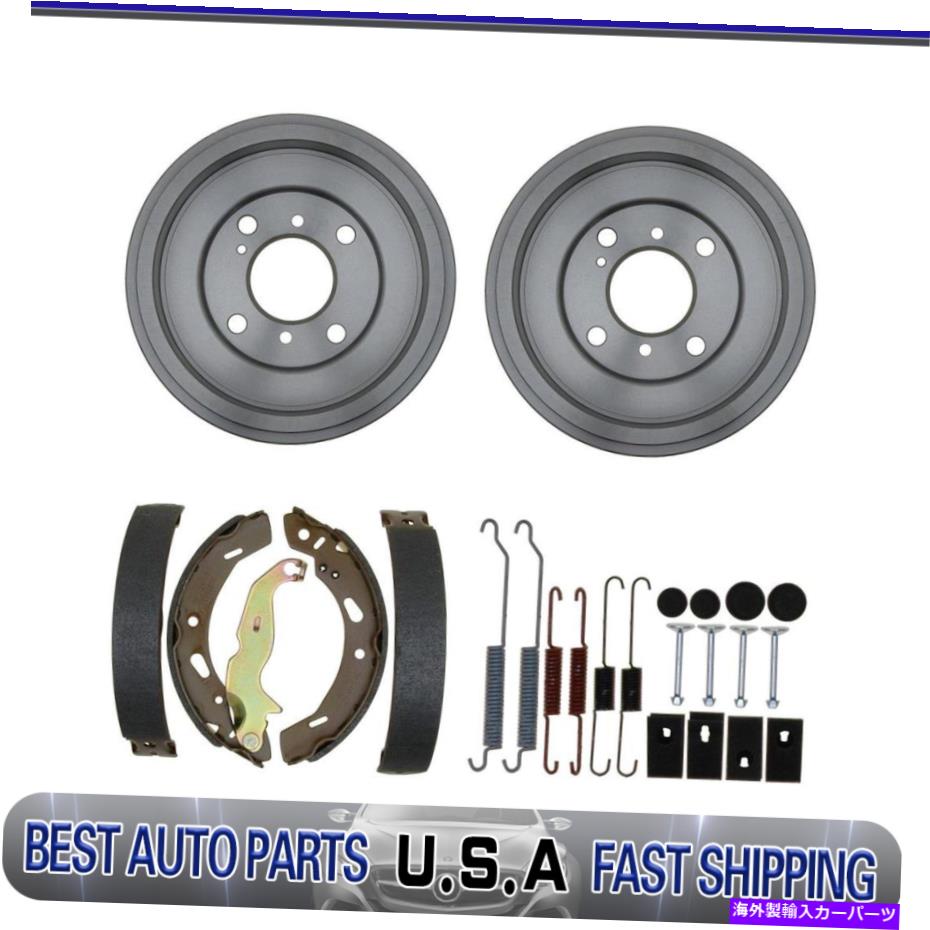 Brake Drum 2011年から2013年のフォードフィエスタのリアドラムブレーキシューズ調整スプリングキット Rear drum brakes shoes adjusting spring kit For 2011-2013 Ford Fiesta【並行輸入品】