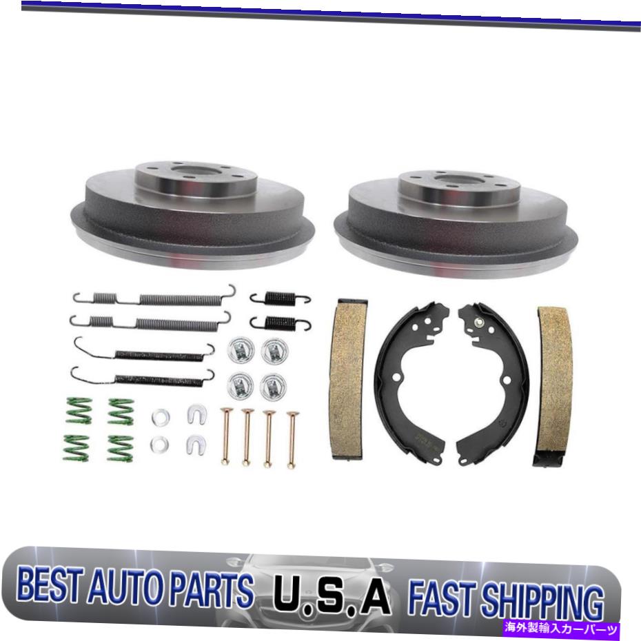 Brake Drum リアドラムブレーキシューズ調整スプリングキットフィット1998-2008スバルフォレスター Rear drum brakes shoes adjusting spring kit Fits 1998-2008 Subaru Forester【並行輸入品】