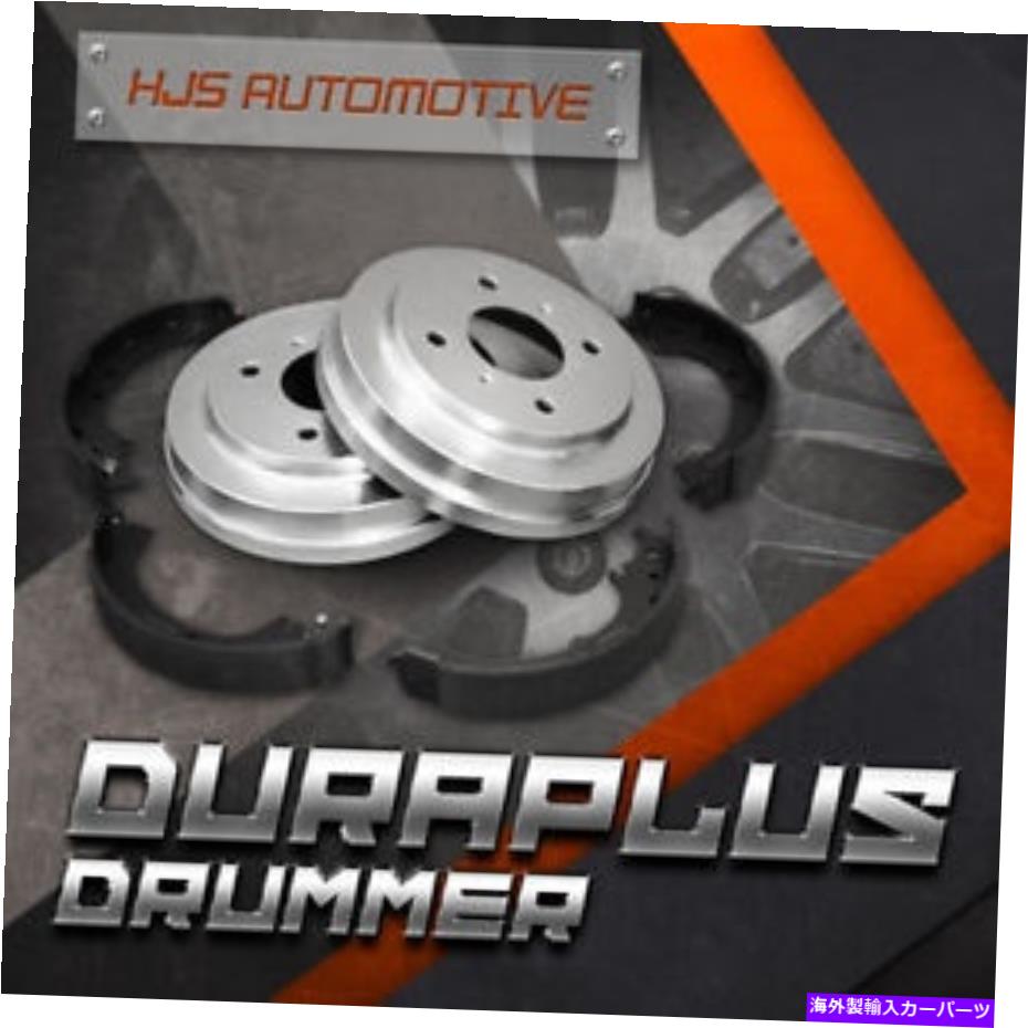 Brake Drum Duraplusプレミアムブレーキドラムシューズ[リア]フィット90-02ホンダアコード Duraplus Premium Brake Drums Shoes [Rear] Fit 90-02 Honda Accord【並行輸入品】