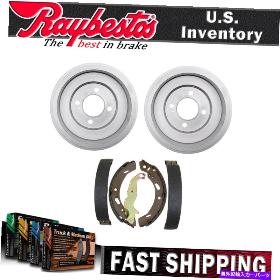 Brake Drum フォードフィエスタ2016 2015 2014リアキットブレーキドラム＆ブレーキシューズ - レイベスト For Ford Fiesta 2016 2015 2014 Rear Kit Brake Drums & Brake Shoes - Raybestos【並行輸入品】