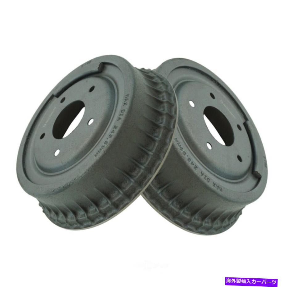 Brake Drum ブレーキドラムセットTRQ BRA14128 Brake Drum Set TRQ BRA14128【並行輸入品】
