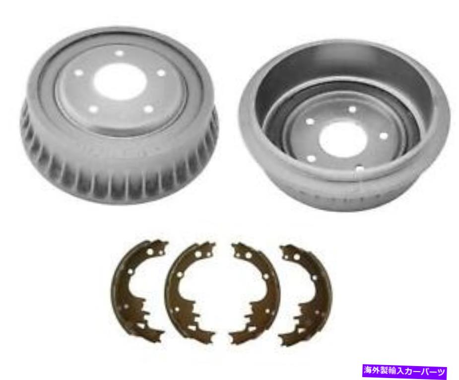 Brake Drum フロントブレーキブレーキドラム＆シューズフィット1967-1972シボレーカマロRef 3853799 FRONT Brake Brake Drums & Shoes Fits For 1967-1972 Chevrolet Camaro REF 3853799【並行輸入品】