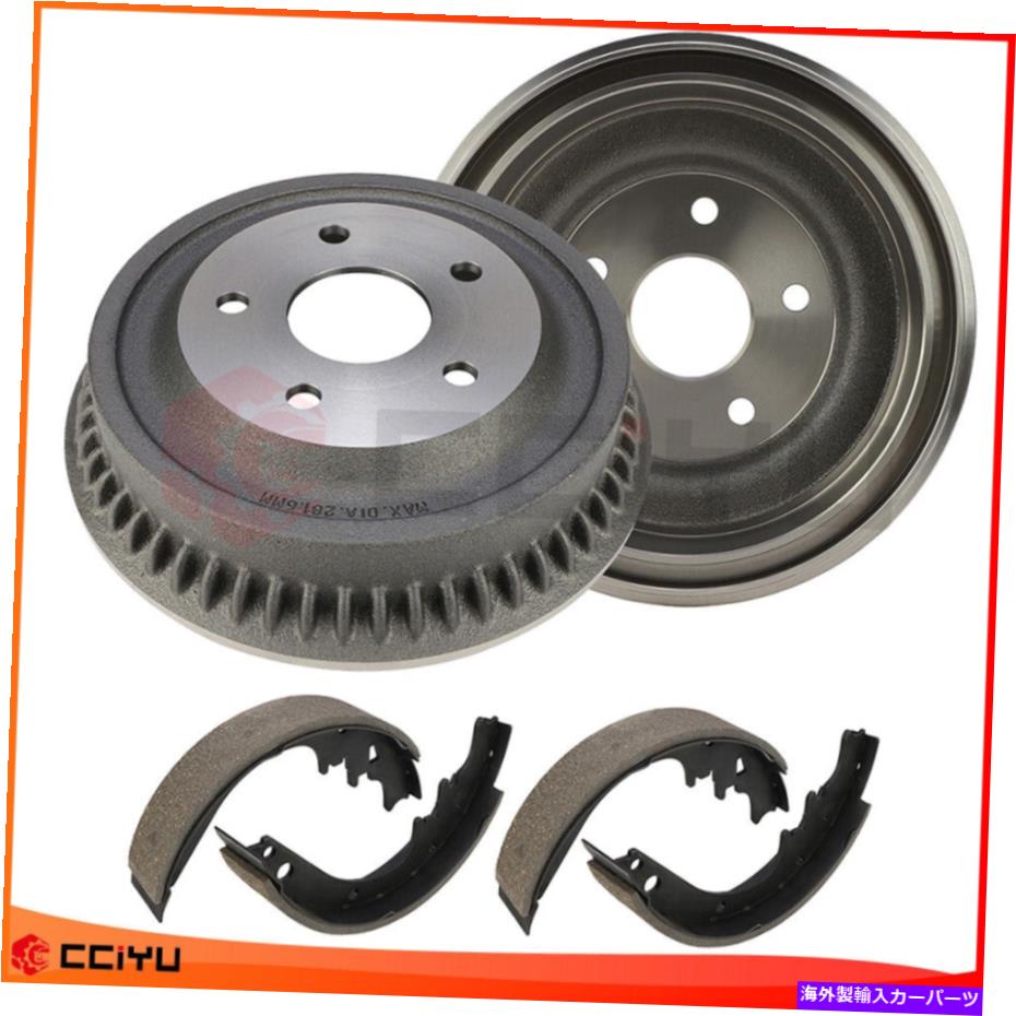 Brake Drum 1994-1995 1997 1997 1998 1999 Dodge Ram 1500リアブレーキドラム＆シューズ For 1994-1995 1996 1997 1998 1999 Dodge Ram 1500 Rear Brake Drum & Shoes【並行輸入品】 52,668円