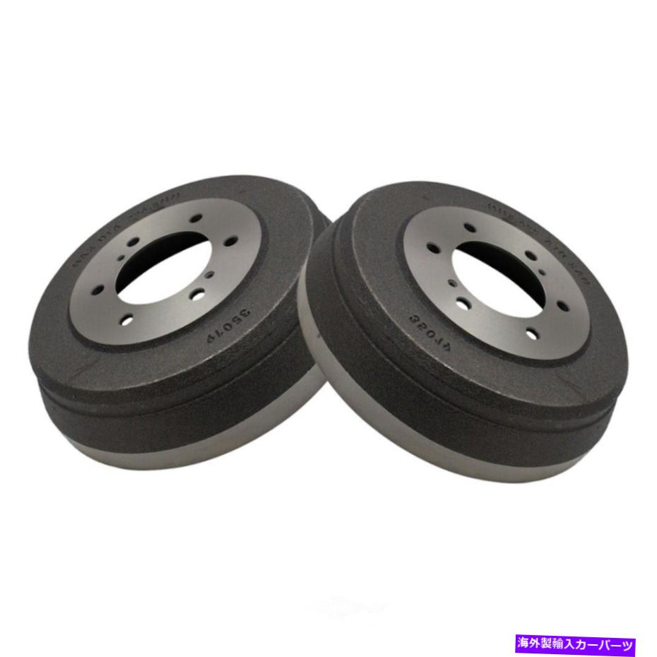 Brake Drum ブレーキドラムセットTRQ BRA75112 Brake Drum Set TRQ BRA75112【並行輸入品】