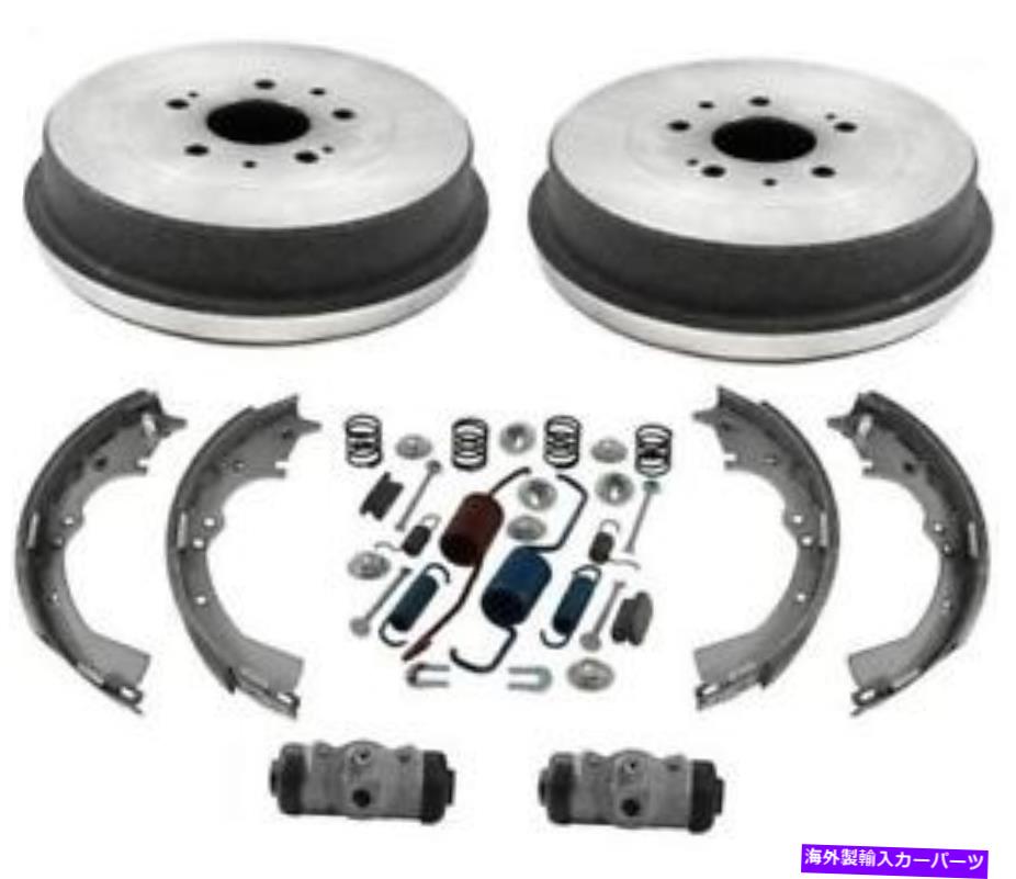 Brake Drum トヨタタコマのブレーキドラムとシューズ97-04 5ラグ後輪駆動 Brake Drums & Shoes for Toyota Tacoma 97-04 5 Lugs Rear Wheel Drive【並行輸入品】
