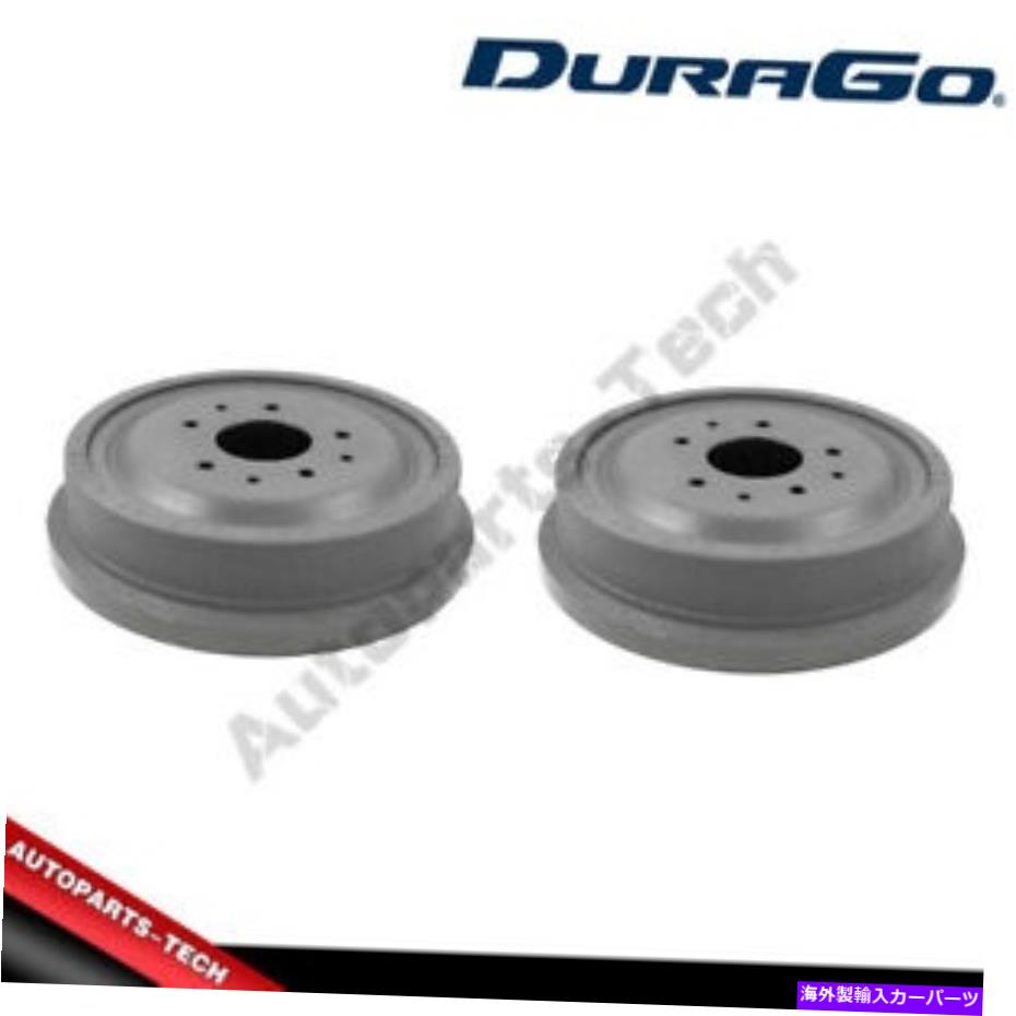 Brake Drum 1951-1958の2xデュラゴフロントブレーキドラムの交換シボレーベルエアAO15 2x DuraGo Front Brake Drum Replacement For 1951-1958 Chevrolet Bel Air AO15【並行輸入品】