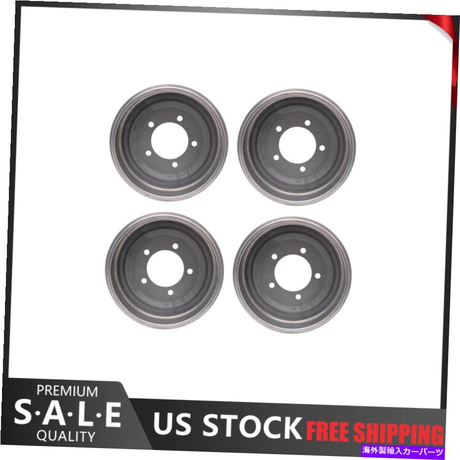 Brake Drum 1963年1964年1965年ジープCJ6フロントリアキットブレーキドラム - レイベスト For 1963 1964 1965 Jeep CJ6 Front Rear Kit Brake Drums - Raybestos【並行輸入品】