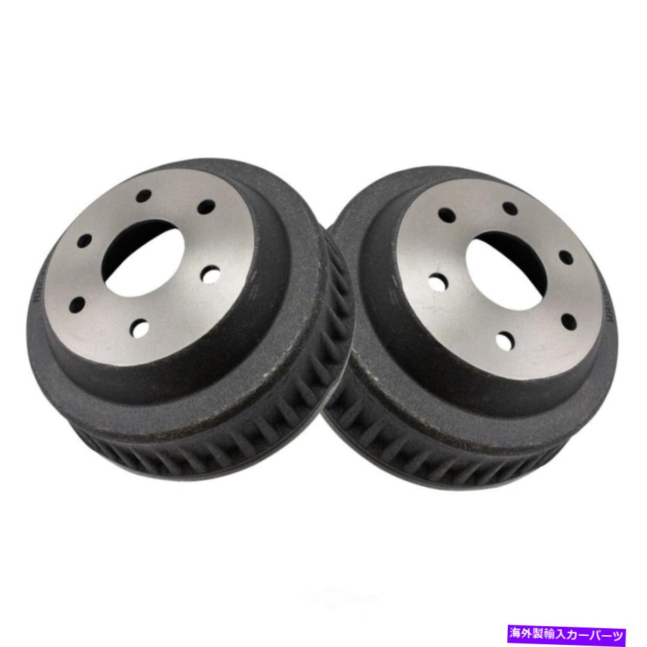 Brake Drum ブレーキドラムセットTRQ BRA75095 Brake Drum Set TRQ BRA75095【並行輸入品】
