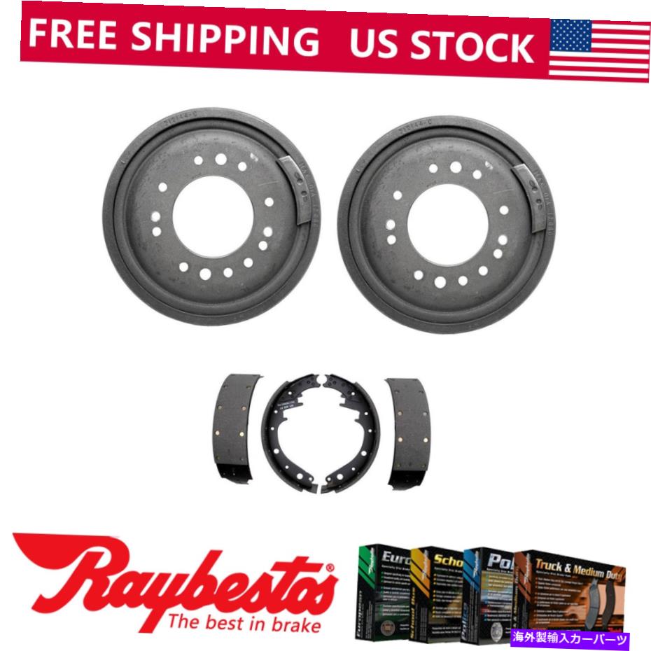 Brake Drum 1968-1970シボレーP30バンのフロントキットブレーキドラム＆ブレーキシューズ - レイベスト Front Kit Brake Drums & Brake Shoes For 1968-1970 Chevrolet P30 Van - Raybestos【並行輸入品】