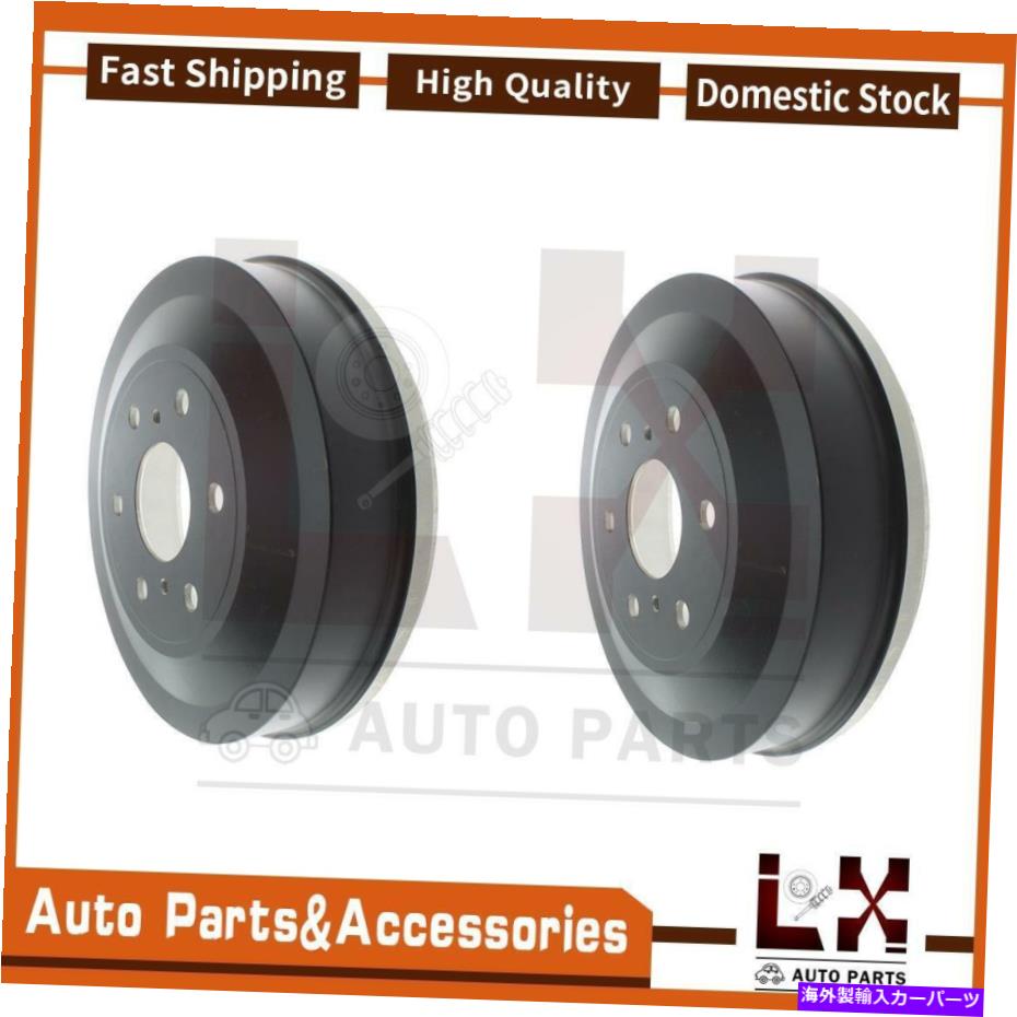 Brake Drum 2PCS中心部品ブレーキドラムリアフィットシルバラード1500シボレー2009-2013 2PCS Centric Parts Brake Drum Rear Fits Silverado 1500 Chevrolet 2009-2013【並行輸入品】