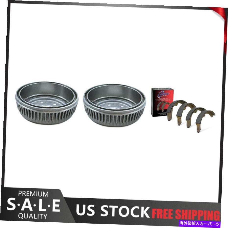Brake Drum フィット1994シボレーブレザーリアキットブレーキドラム＆ブレーキシューズ Fits 1994 Chevrolet Blazer Rear Kit Brake Drums & Brake Shoes【並行輸入品】