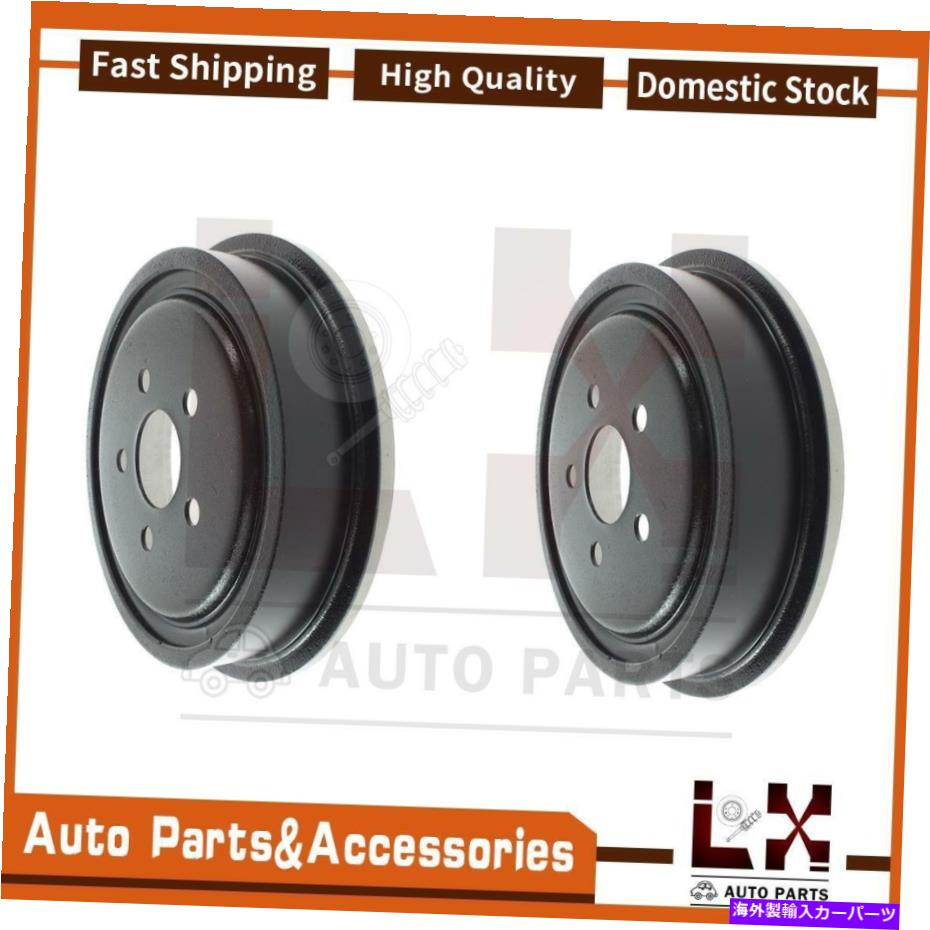 Brake Drum 2PCS中心部品ブレーキドラムリアフィットK1500郊外のシボレー1992-1999 2PCS Centric Parts Brake Drum Rear Fits K1500 Suburban Chevrolet 1992-1999【並行輸入品】
