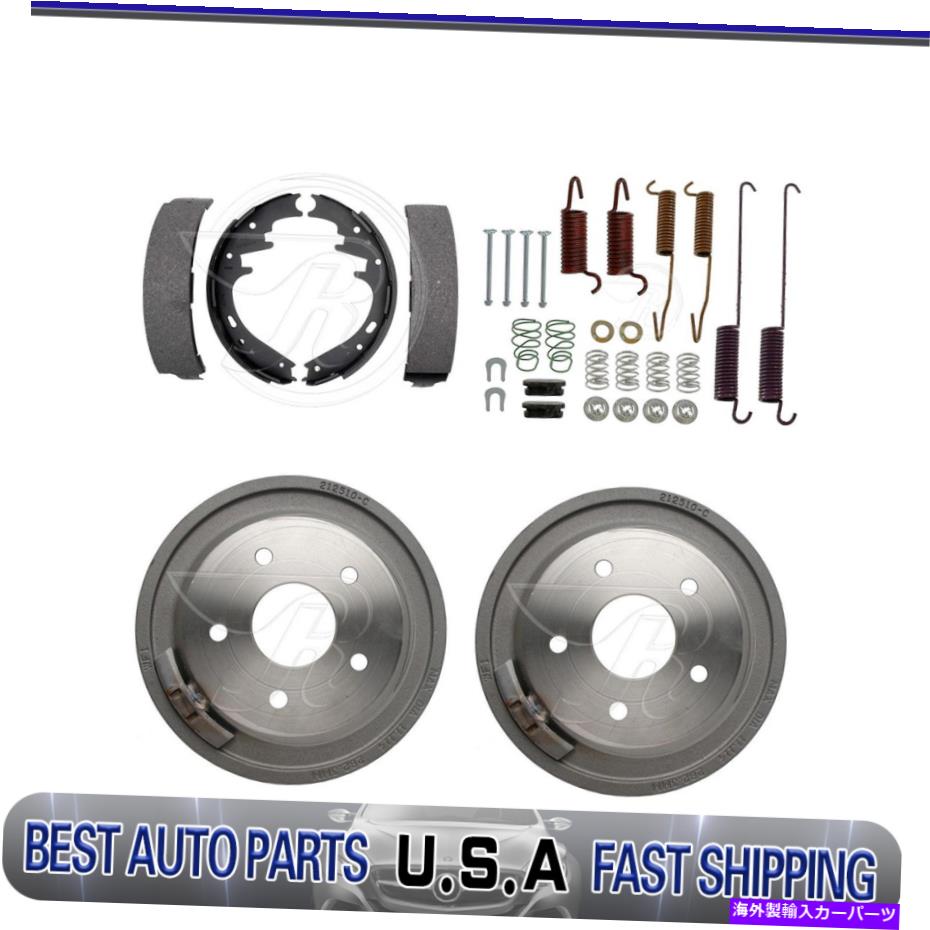 Brake Drum 2000年から2001年のダッジラム1500のリアドラムブレーキシューズ調整スプリングキット Rear drum brakes shoes adjusting spring kit For 2000-2001 Dodge Ram 1500【並行輸入品】