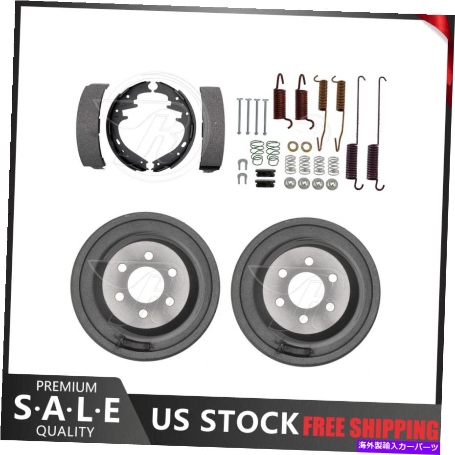 Brake Drum 2003年のダッジダコタ-raybestosのリアキットブレーキドラム＆ブレーキシューズハードウェアキット Rear Kit Brake Drums & Brake Shoes Hardware Kit For 2003 Dodge Dakota -Raybestos【並行輸入品】