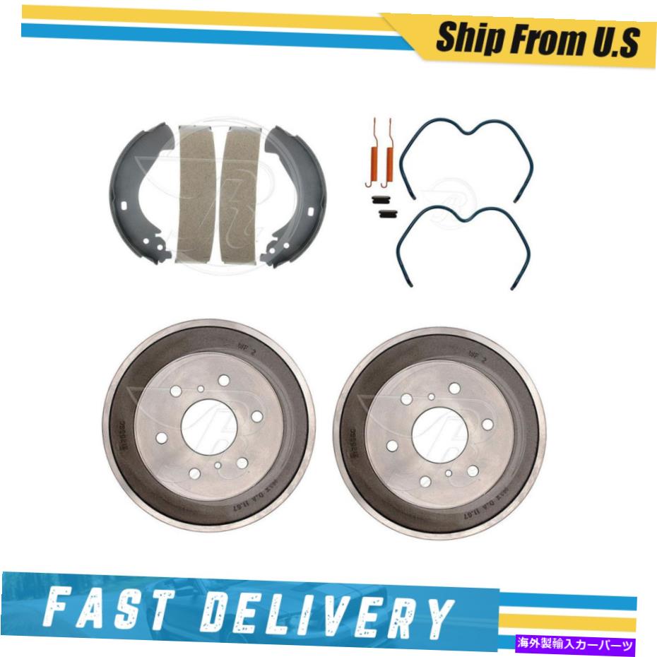 Brake Drum シボレーシルバードのリアドラムブレーキシューズハードウェアスプリングキット1500 2006-2007 Rear Drums Brake Shoe Hardware Spring Kit for Chevrolet Silverado 1500 2006-2007【並行輸入品】 63,162円