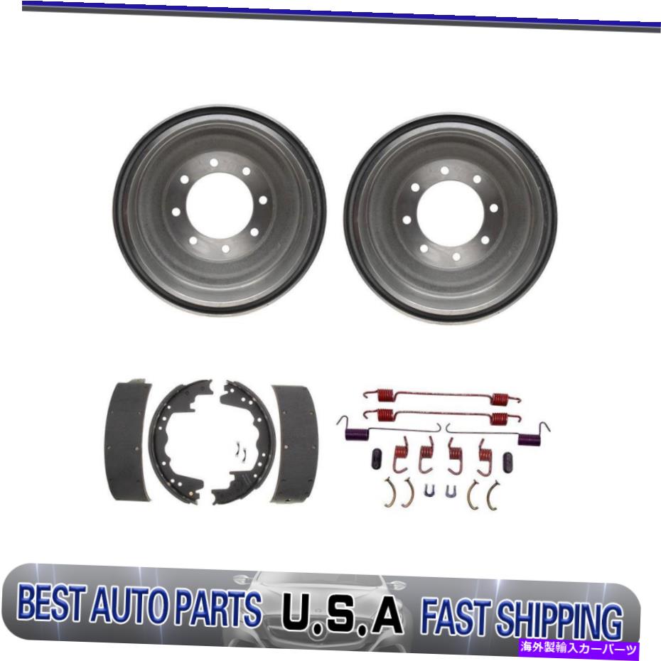 Brake Drum 1987-91フォードE-250エコノリンのリアドラムブレーキシューズ調整スプリングキット Rear drum brakes shoes adjusting spring kit For 1987-91 Ford E-250 Econoline【並行輸入品】
