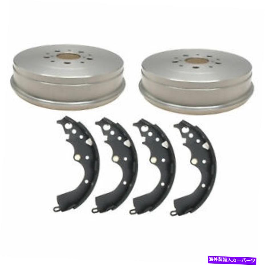 Brake Drum トヨタタコマのための本物のリアブレーキキット254mmドラムシューズ2005-2015 Genuine Rear Brake Kit 254mm Drums Shoes For Toyota Tacoma 2005-2015【並行輸入品】