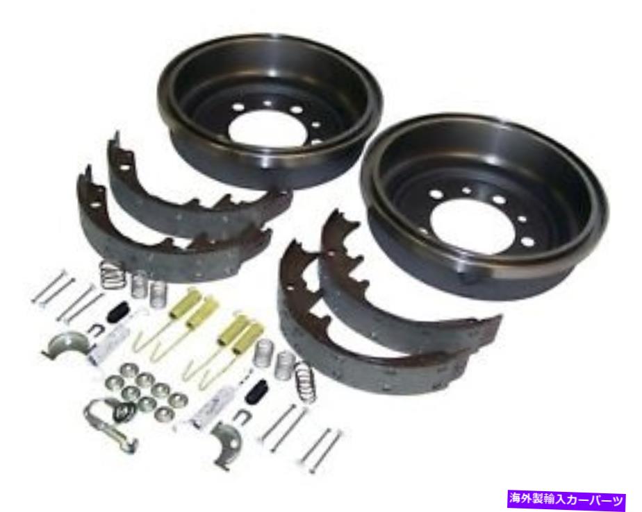 Brake Drum Crown Automotive 52002952KドラムブレーキシューズアンドドラムキットはCJ5 CJ7スクランブラーに適合します Crown Automotive 52002952K Drum Brake Shoe And Drum Kit Fits CJ5 CJ7 Scrambler【並行輸入品】