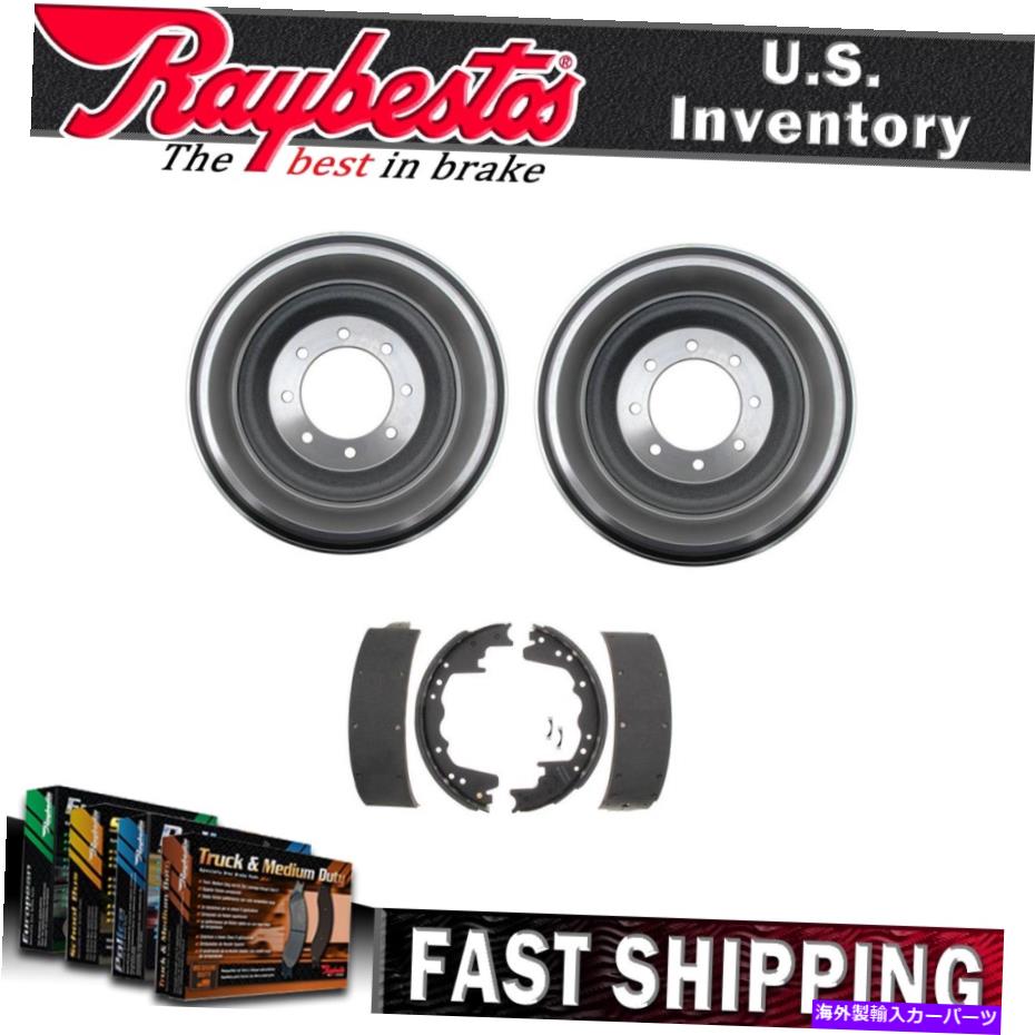 Brake Drum 2003-2006 Ford E-250 1995-2002エコノリンのリアキットブレーキドラム＆ブレーキシューズ Rear Kit Brake Drums & Brake Shoes For 2003-2006 Ford E-250 1995-2002 Econoline【並行輸入品】